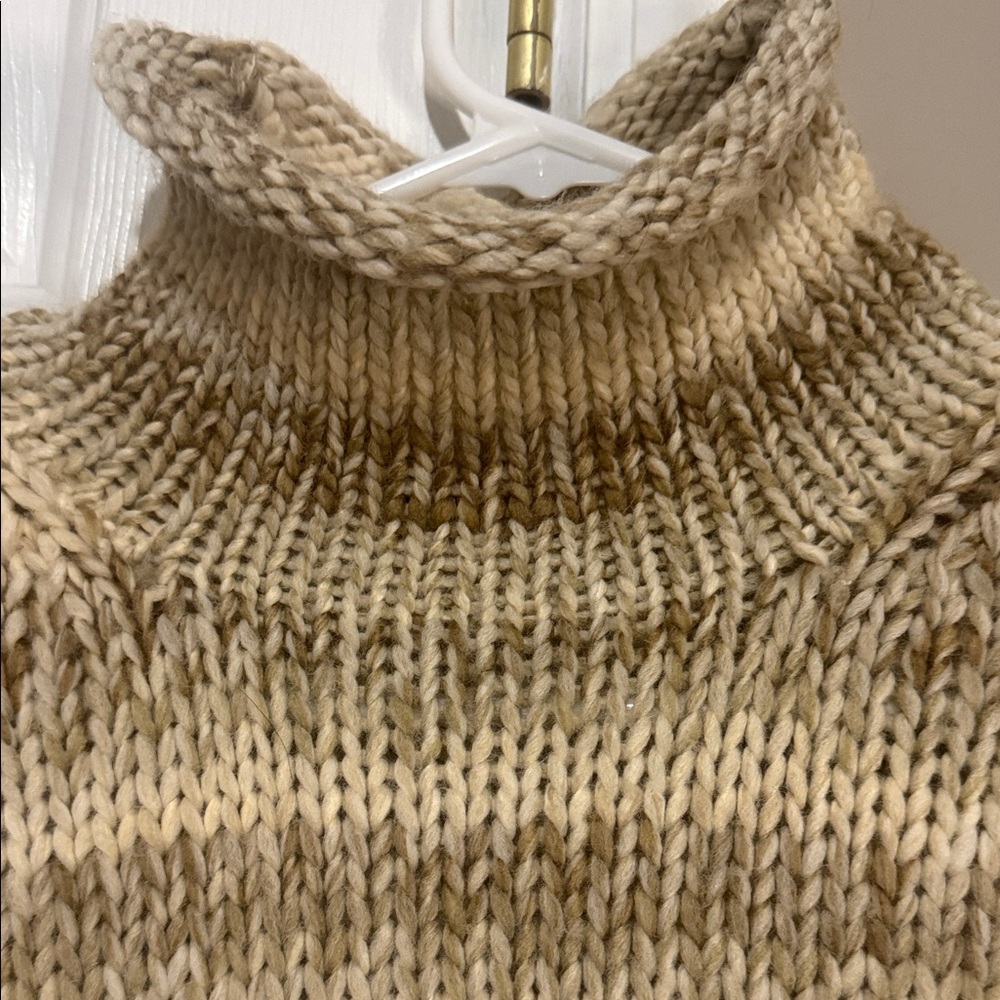 Columbia Wool Blend Mock Neck Sweater Women’s Medium - Picture 6 of 10